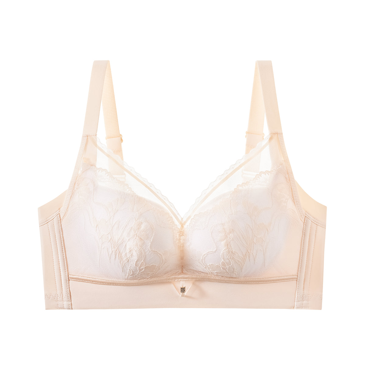 Silk-Lined Wireless Contour Bra - Side Support | Bradoria