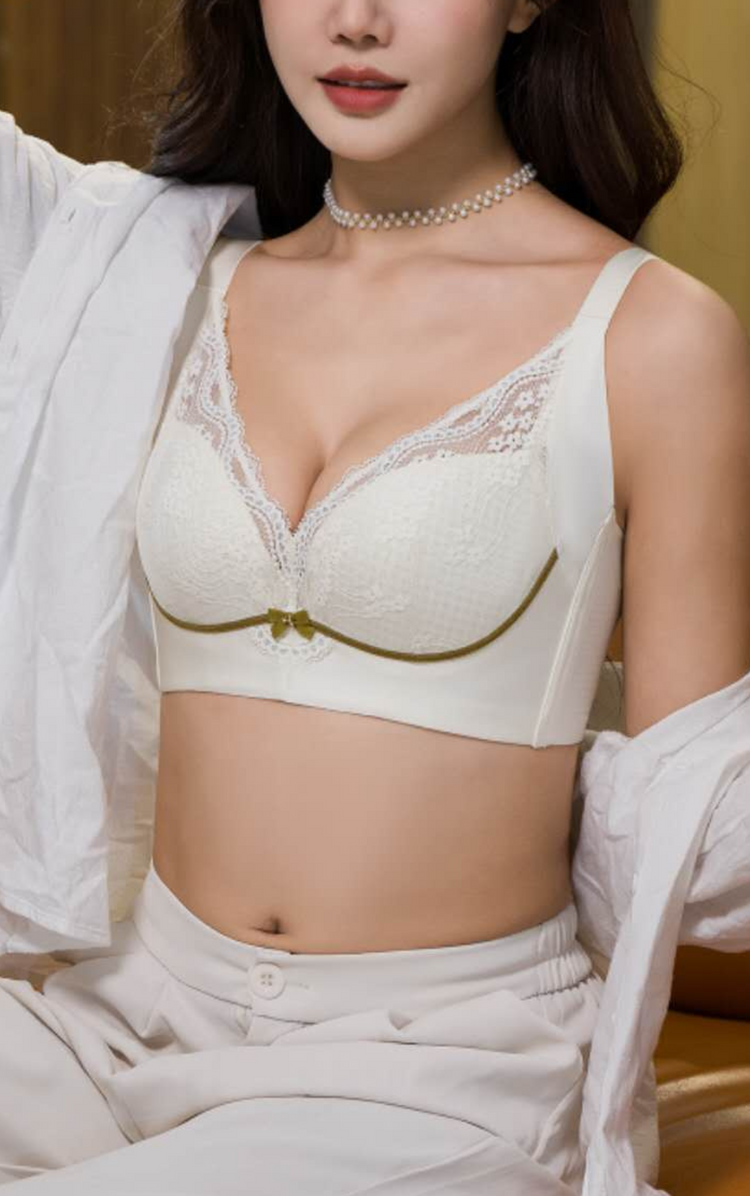 SilkCloud Zero Pressure Delicate Push-Up Lace Bra #11727