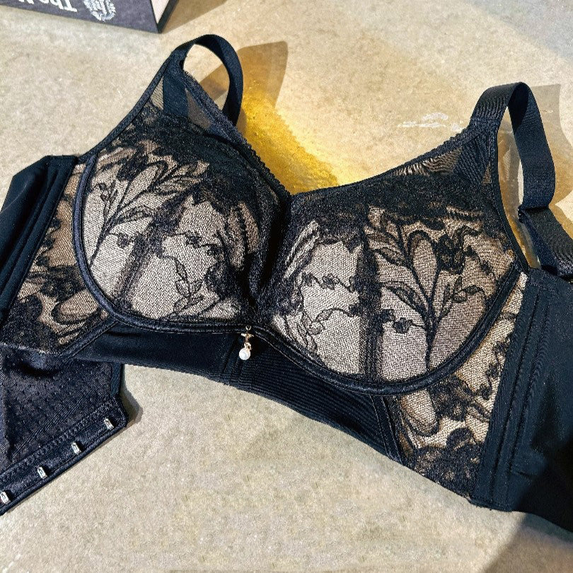Rose Oil Push-Up Contour Bra - Skin-Nourishing Lift | Bradoria