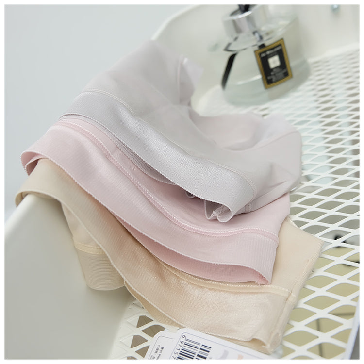 Classic Seamless Silk Cotton Panties for Women #342