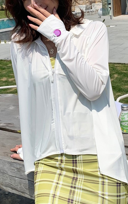 Mid-Length Sun Protection Jacket for Women - UPF 50+ | Bradoria