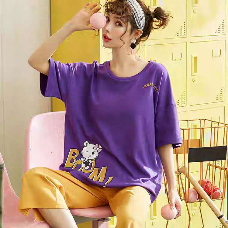 Cute Kitty Oversize Pajamas #5519