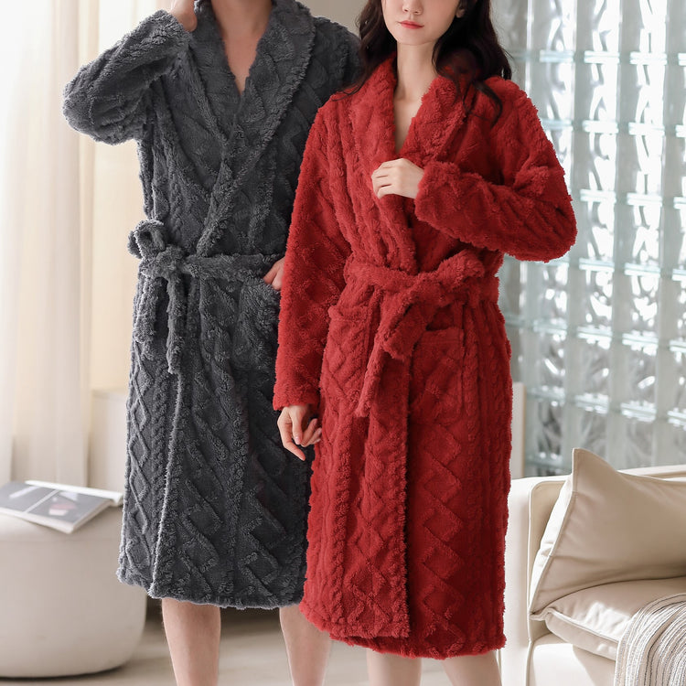 His & Hers Soft Fleece Dressing Gown#724551/715551