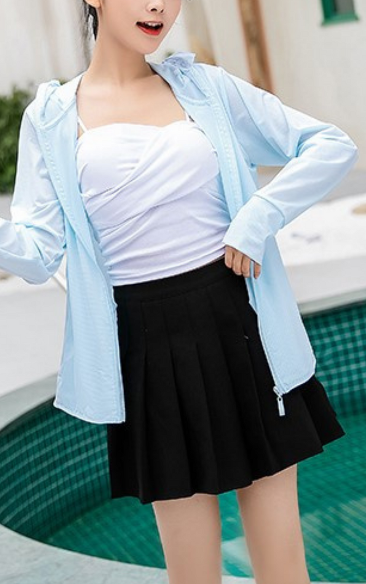 Sun Protection Jacket with Mesh Mask - UPF 50+ | Bradoria