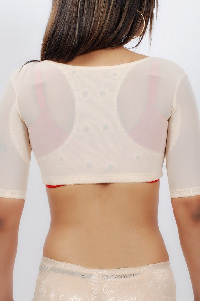 Posture Corrector Arm Shaper Crop Top Shapewear - Open Bust | Bradoria