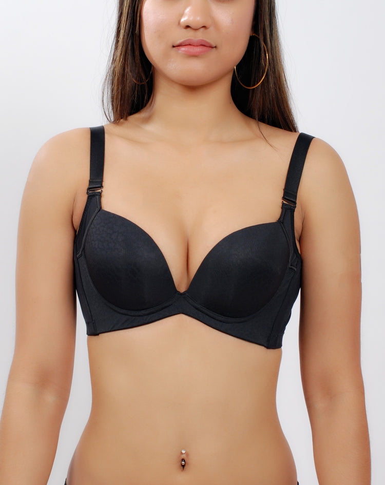 Bra For Women - Classic Heart Shape Cup Push Up Bra #11323