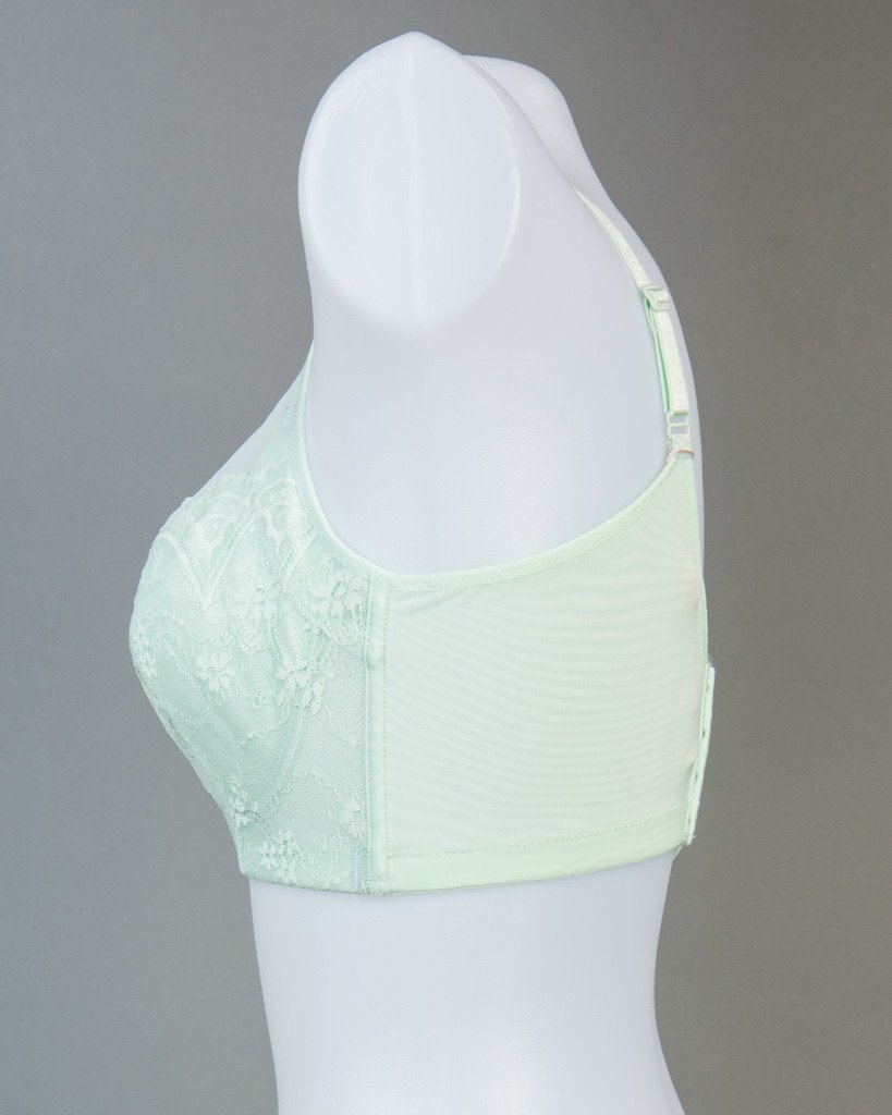 Full Cup Lace Mesh Underwire Contour Bra - Push-Up Seamless | Bradoria