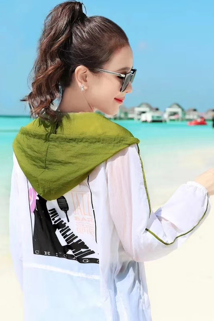 UPF 50+ Breathable Zip Sun Protection Jacket | Bradoria