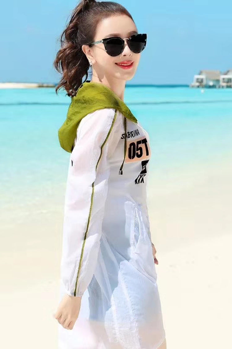 UPF 50+ Breathable Zip Sun Protection Jacket | Bradoria