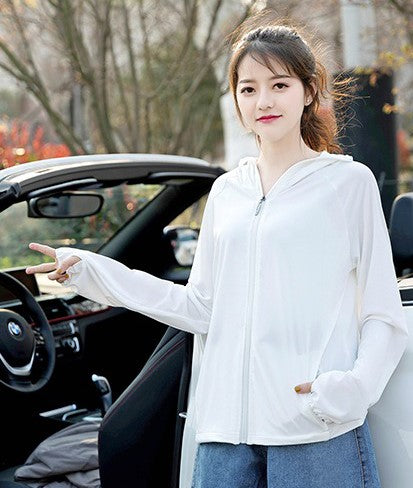 Ice Silk Sun Protection Jacket for Women - UPF 50+ | Bradoria